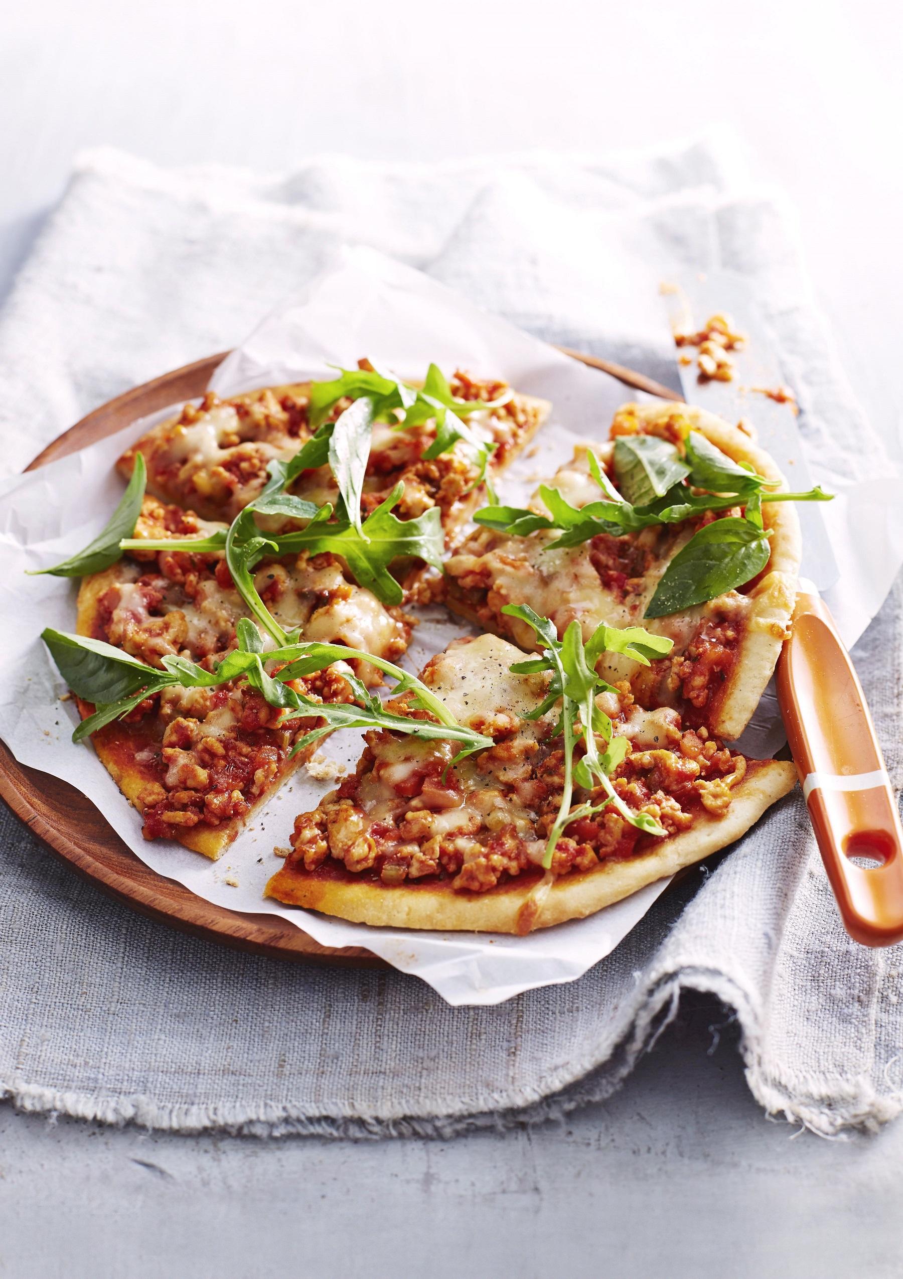 Pizza bolognese